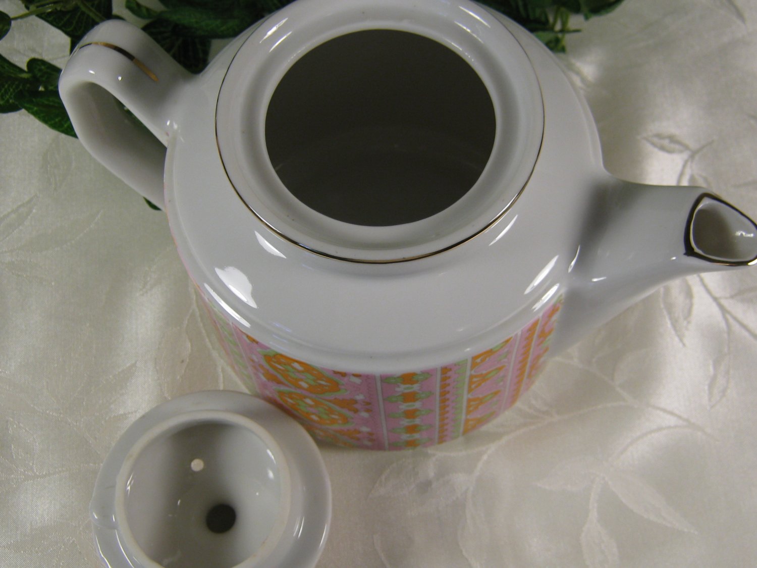 Norleans Teapot Japan Shabby Chic Retro