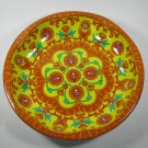 Daher Decorated Ware Orange Tin Bowl