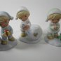 Homco Christmas Children Figurines 5603