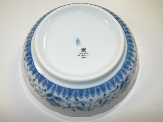 Takahashi Bowl Blue Green Japan