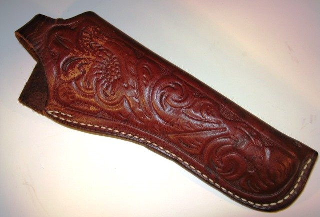 Black Sheep 4025 Tooled Leather Holster Rh Vintage