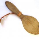 Wood Butter Spoon Paddle Primitive