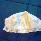 Vintage Baby Infant Crochet Cap or Hat Large