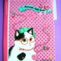 Romantic Bella Gatta Plastic Folder (Pink), Made In Korea