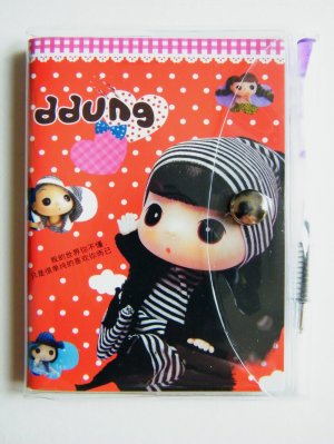 ddung Mini Memo Book With Pen (C)