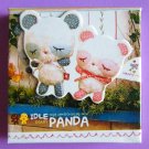 Idle Panda Hard Cover Mini Memo Pad (A)