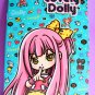 Lovely Pink-Haired Dolly Small Notebook With Lines