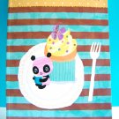 Sweet Life Panda Big Notebook With Lines (B), Made In Korea