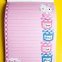 Hello Kitty Sanrio Berry Jam Memo Pad,Made In Japan