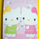 Hello Kitty Friendship Memo Pad, Made In Japan