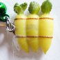 Hello Kitty Sanrio Carrot Trio Phone Charm