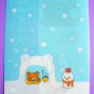 San -X Rilakkumar Bear Christmas Holidays Clear File Folder,Made In Japan