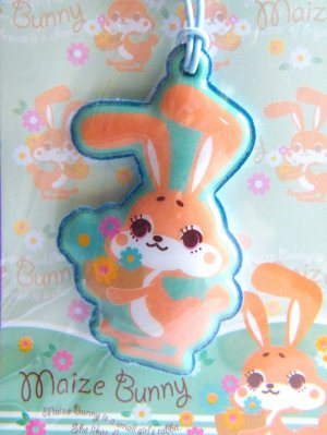 Kawaii Maize Bunny Cell Phone Charm And Screen Cleaner