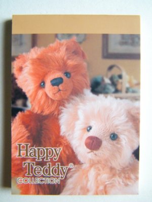 Teddy Bear Mini Memo Pad,Made In Korea (A)