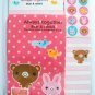 Kawaii Always Together Bear And Rabbit Letter Set,Made In Japan