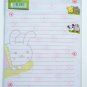 Kawaii Animals With Blankets Letter Set, Made In Japan