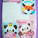 Korean Happy Friend Rapobbo Panda DIY Card Letter Set