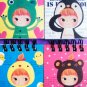 Banigirls Mini Spiral Memo Pad With Lines (Choose 1), Made In Korea