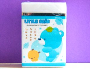 Little Bear Chunky White Eraser