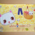 Kawaii White Laundry Kitty PVC Pouch