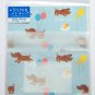 Kawaii Sunny Sky Puppy Letter Set, Made In Japan