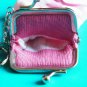 Kawaii Hearts Socks Keychain Purse (Pink)