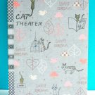 Kawaii Cat Theater Love Dream Notebook With Lines