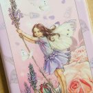 Korean Flower Fairies Any Year Slim  Diary Scheduler Planner - Lavender Fairy