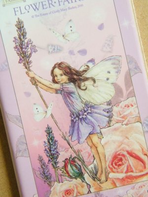 Korean Flower Fairies Any Year Slim  Diary Scheduler Planner - Lavender Fairy