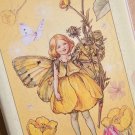Korean Flower Fairies Any Year Slim  Diary Scheduler Planner - Buttercup Fairy