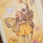 Korean Flower Fairies Any Year Slim  Diary Scheduler Planner - Buttercup Fairy