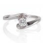 0.35 CT Gorgeous Round Diamond Solitaire Engagment Ring