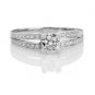 1.01 CT ROUND SI GOLD DIAMOND SOLITAIRE ENGAGEMENT RING