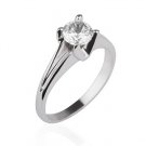 3/4 CT ROUND NATURAL DIAMOND SOLITAIRE ENGAGEMENT RING