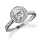 100% Natural 1.03 CT Engagement Diamond Solitaire Rings