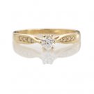 Natural Genuine Stunning Engagement Diamond Ring CT 14k