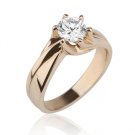 New 1.04 CT Women Gorgeous Real Diamond Engagement Ring