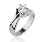 1.03 Carat Genuine Stunning Engagement Diamond Ring 14K