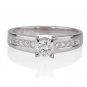 New 1/2 CT Natural Engagement Diamond Solitaire Rings