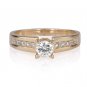 Natural Genuine Stunning Engagement Diamond Ring 14K CT