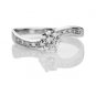 0.85 CT  ROUND BRILLIANT NATURAL DIAMOND SOLITAIRE 14K