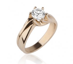 New E/VS 0.78 CT Gorgeous Real Diamond Engagement Ring