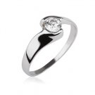 New 0.34 CT Round Cut Real Diamond Engagement Ring 14K