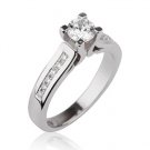 Wedding Diamond Ring Yellow Gold 14K 0.63CT Carat New