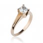 3/4 CT Gorgeous Real Diamond Solitaire Engagement Ring