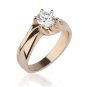 New 1.03 CT Women Gorgeous Real Diamond Engagement Ring