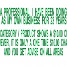 Ten dollar charge notice