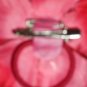 Flower Corsage Pin Clip Ponytail Holder in Pink and Pomegranate with feathers