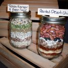 Painted Desert Chili and Texas Ranger 9 Bean Soup Mixes in Wooden Crate (2 soup mixes)