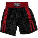 Cansco X-Large Satin Boxing Trunks Black/Red